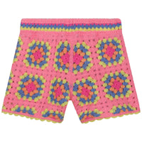 Short en crochet - Rose candy