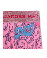 Pantalon legging en imprimé MJ - Rose candy