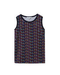 All over tank top - Medieval blue