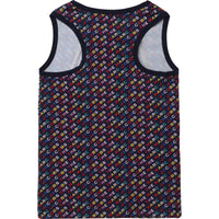 All over tank top - Medieval blue