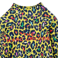 Cheetah all-over anti-UV T-shirt - Citrus