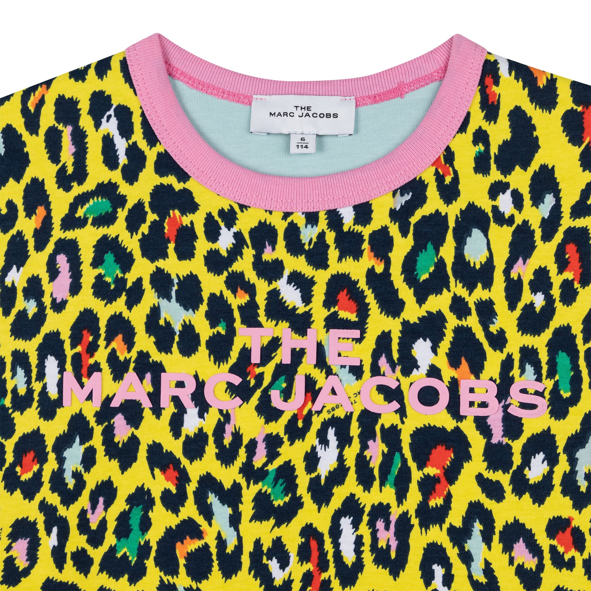 Cheetah all-over T-shirt - Citrus