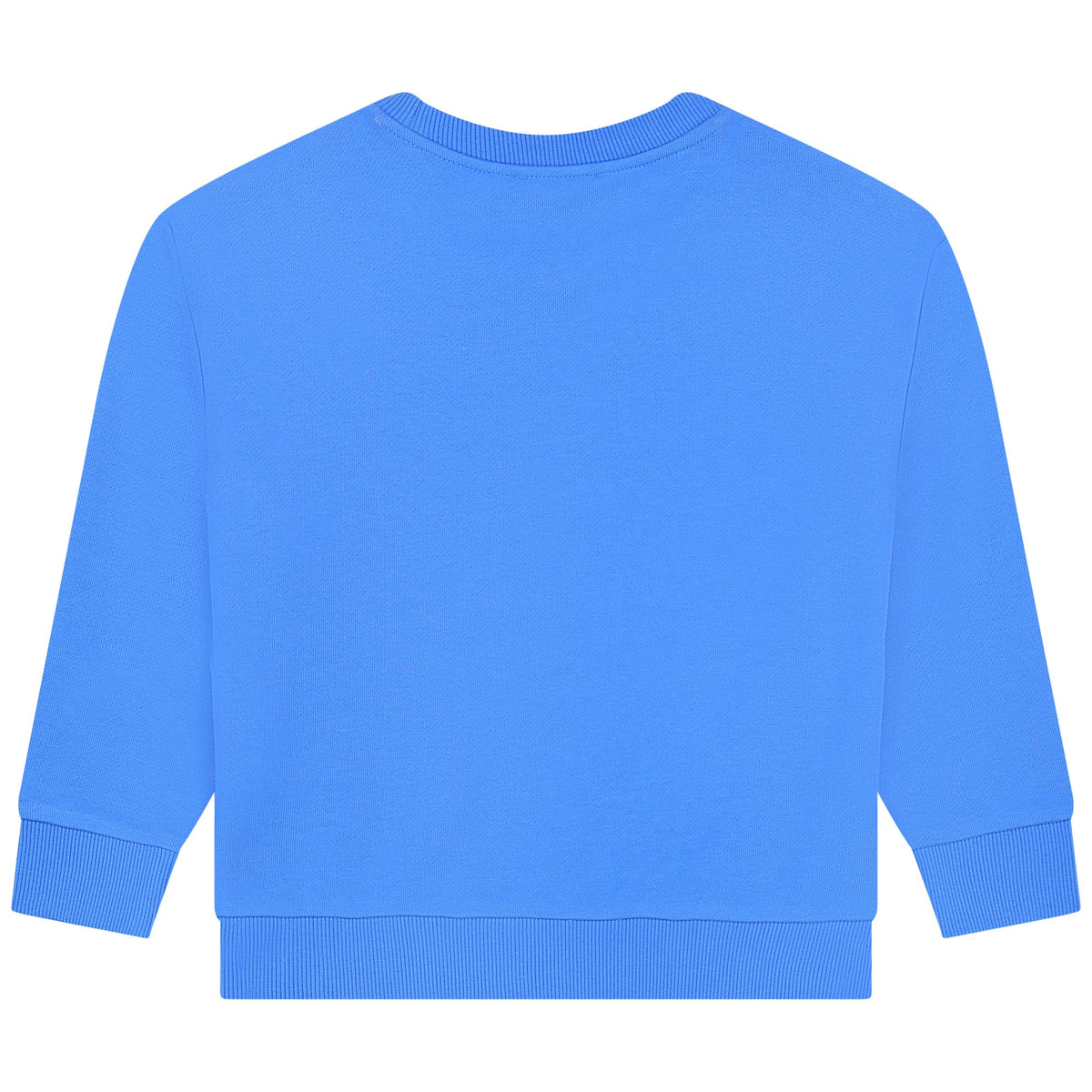 Sweatshirt MJ en coton girl - Bleuet