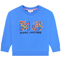 Sweatshirt en coton - Bleuet