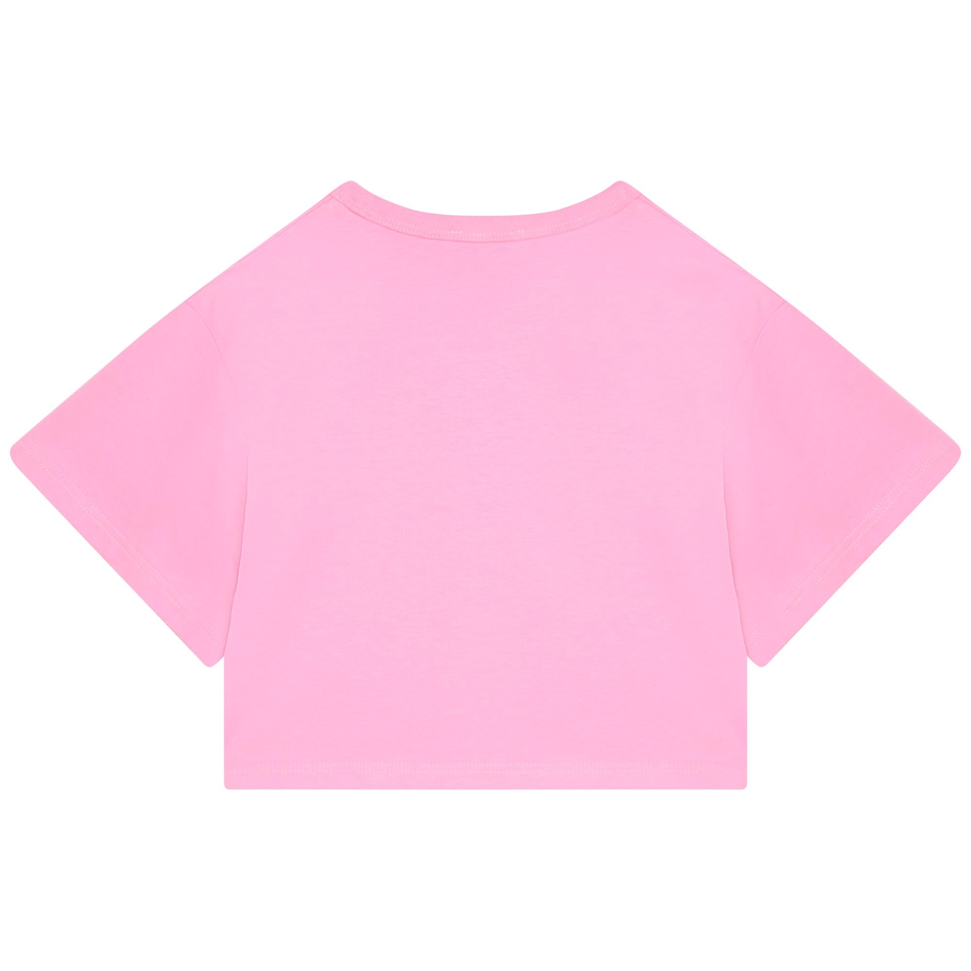 Cotton T-shirt - Candy pink