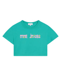 Short cotton T-shirt - Tropic green
