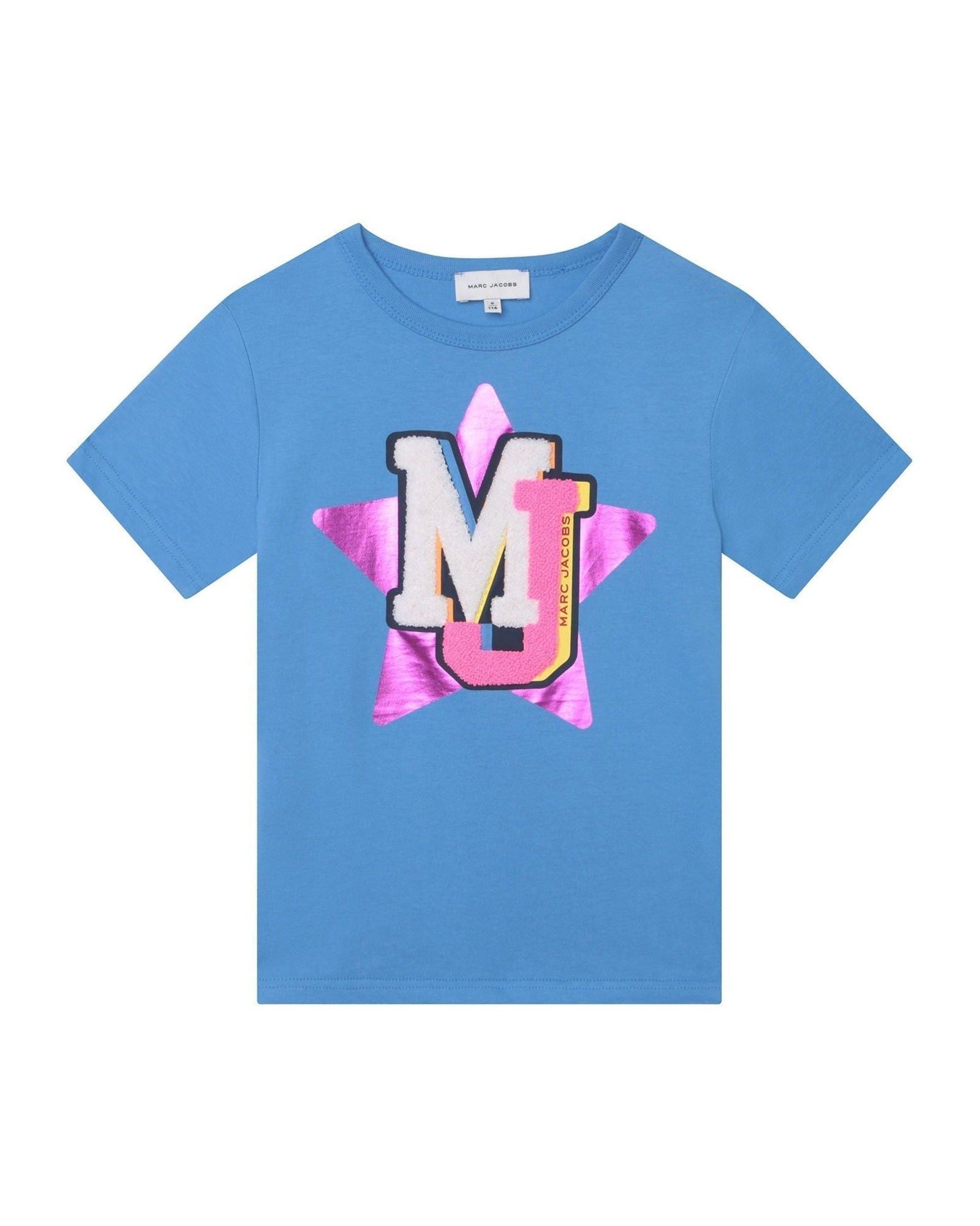 MJ short-sleeved T-shirt - Cornflower