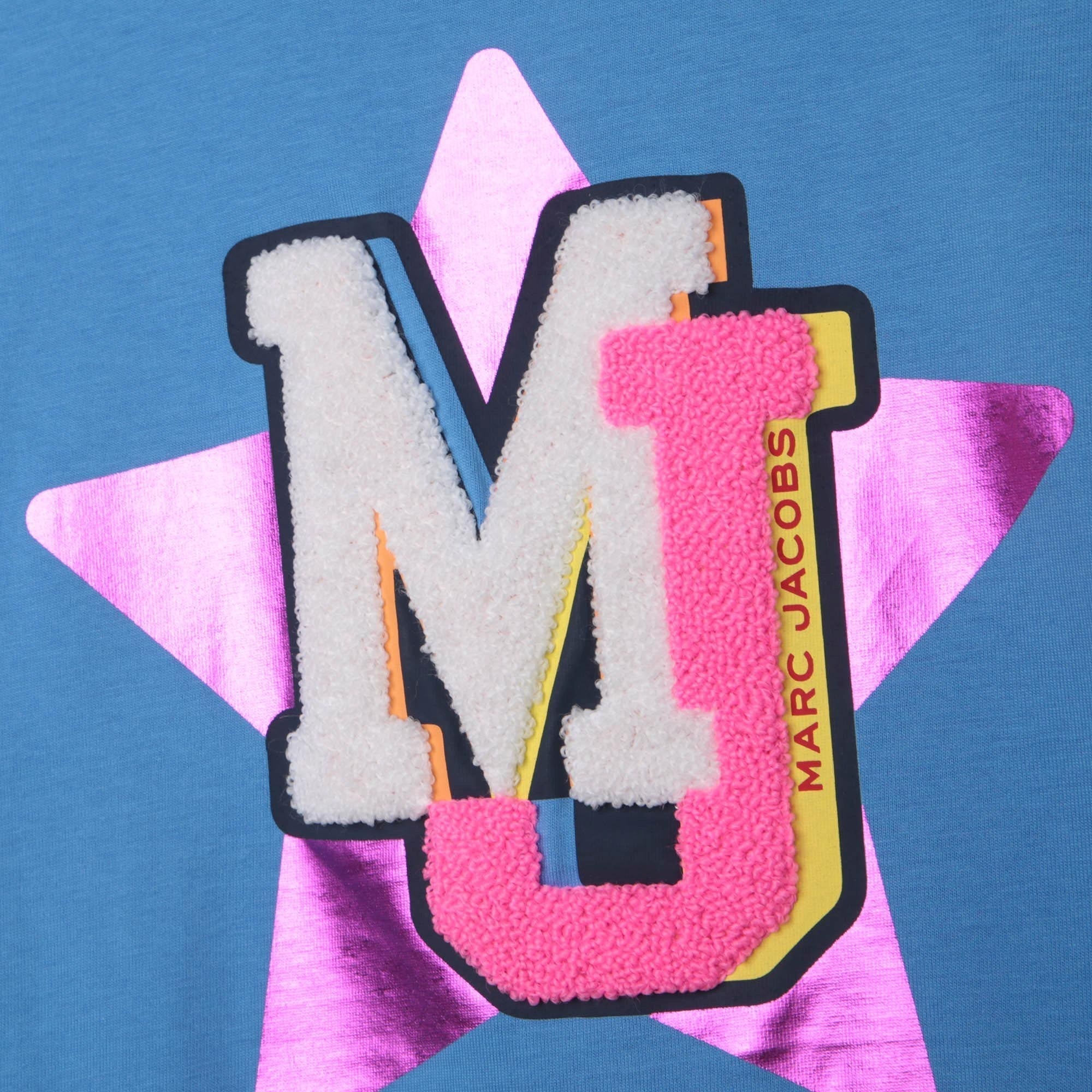 MJ short-sleeved T-shirt - Cornflower