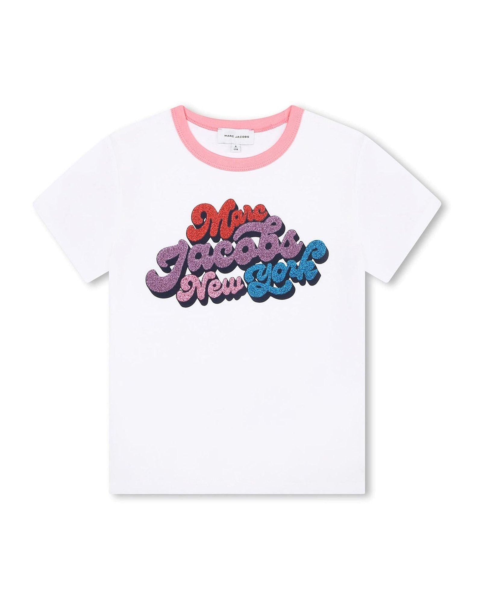 Short-sleeved cotton T-shirt - White