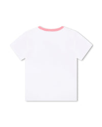 Short-sleeved cotton T-shirt - White