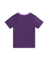 T-shirt à manches courtes en coton - Violette