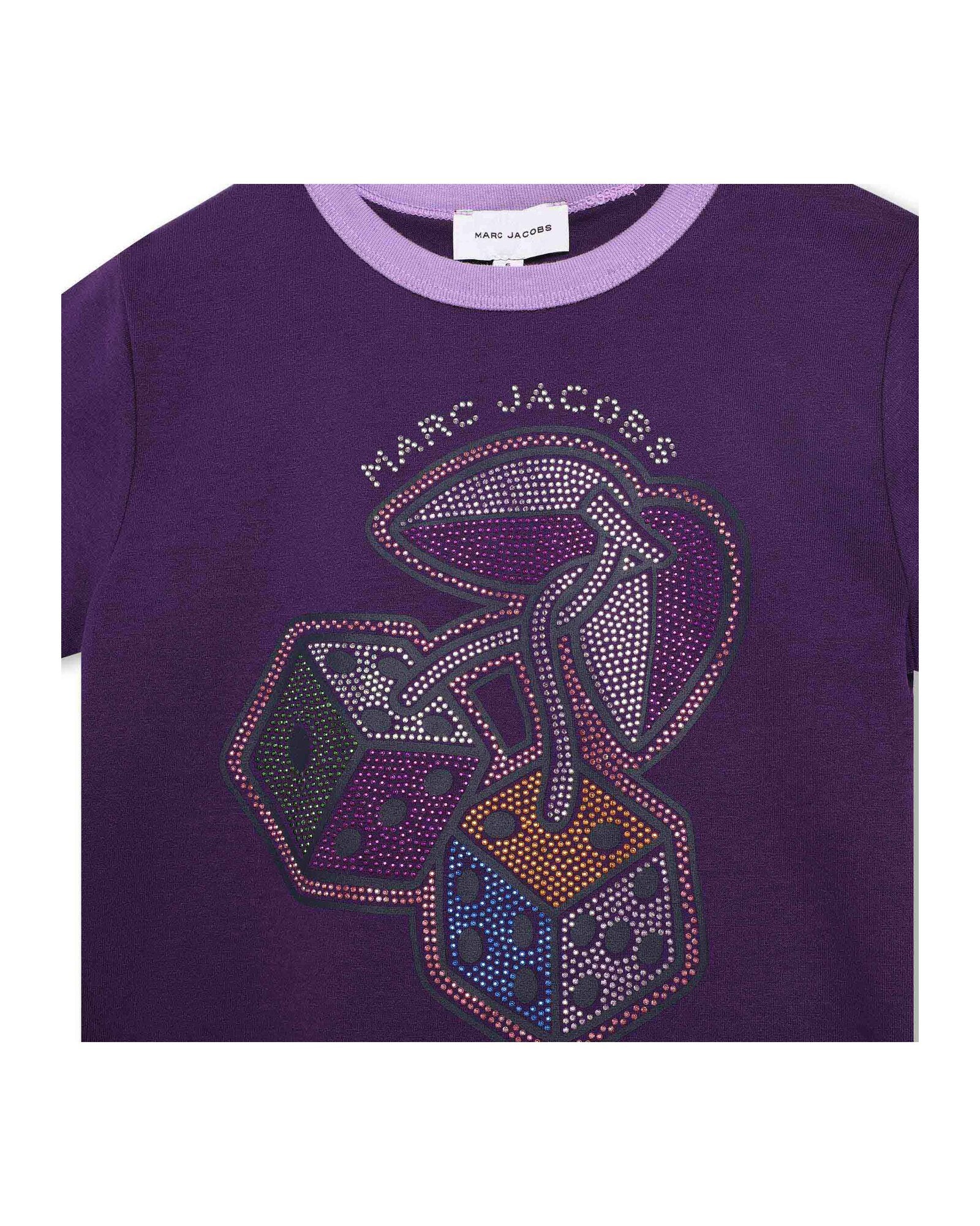 T-shirt à manches courtes en coton - Violette