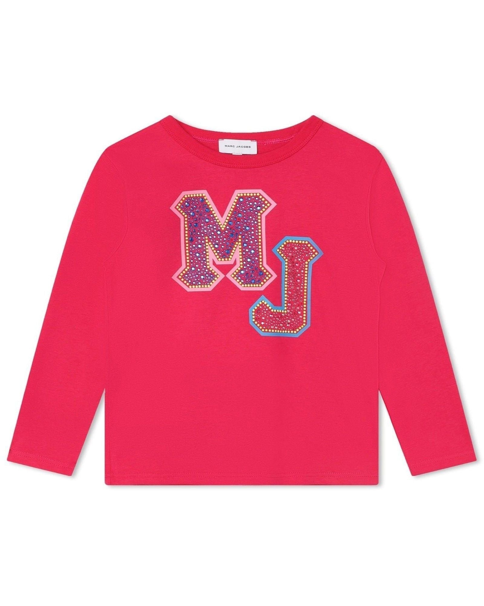 Long-sleeved cotton T-shirt - Pivoine