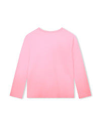 T-shirt à manches longues en coton - Rose Candy