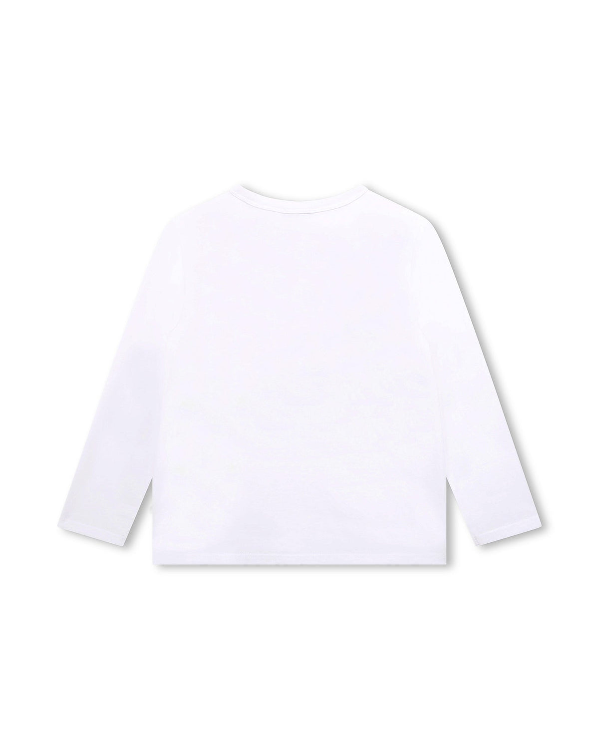 T-shirt à manches longues en coton - Blanc