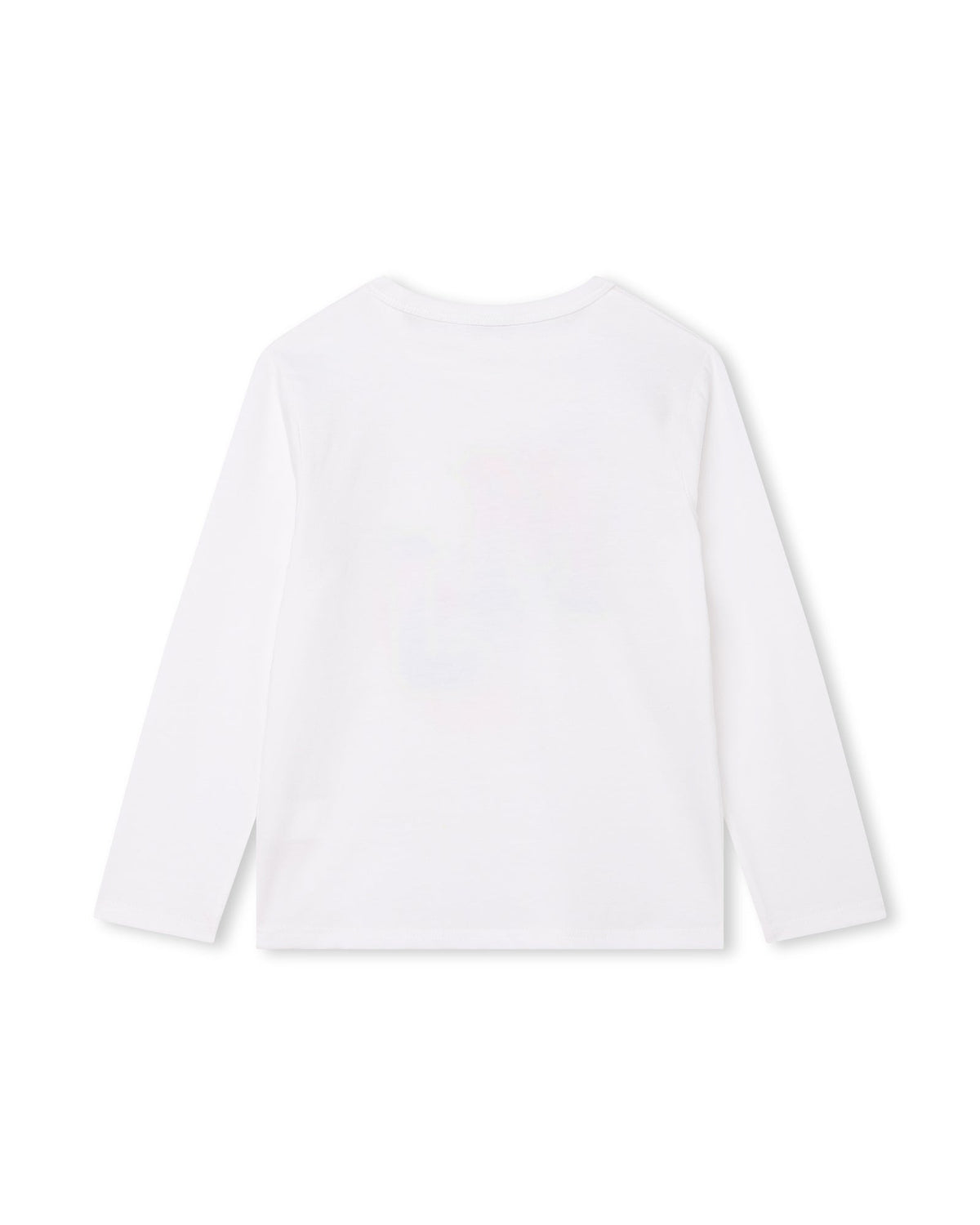 T-shirt à manches longues en coton - Blanc