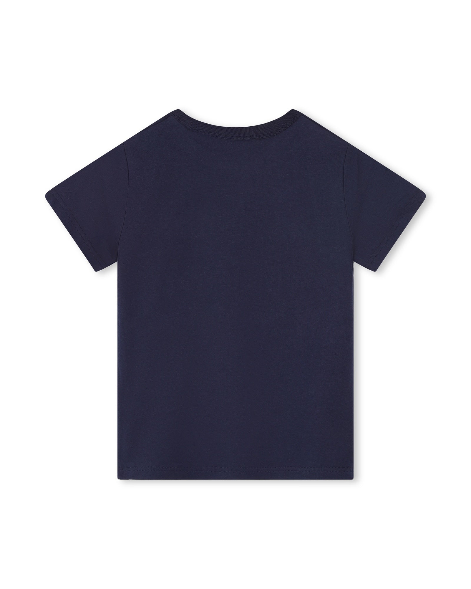 T-shirt à manches courtes en coton - Blue indigo