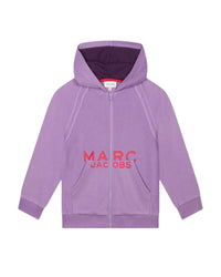 Cardigan à capuche en coton - Light Purple