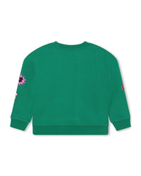 Sweatshirt en coton - Vert