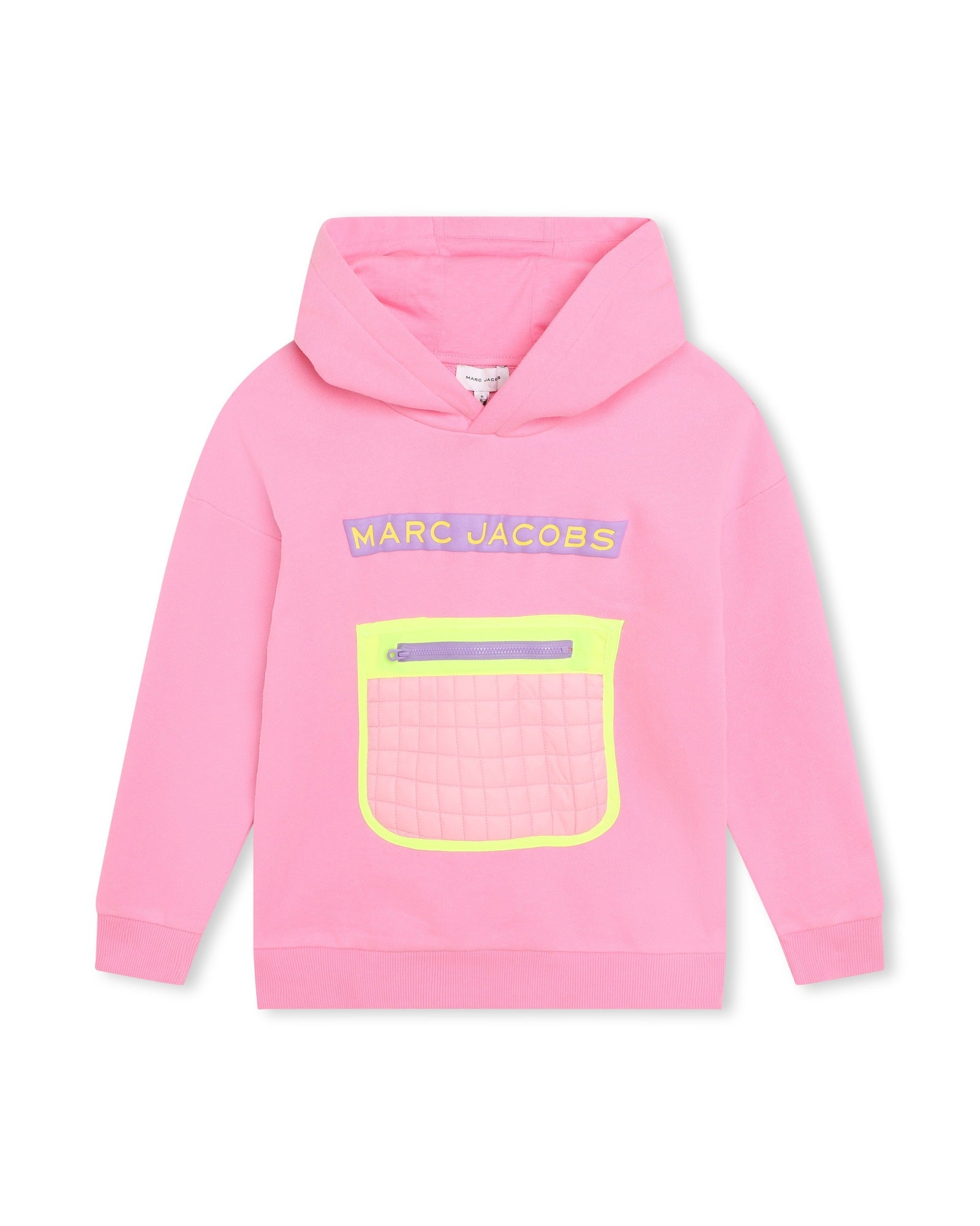 Sweat à capuche en coton - Rose Candy