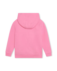 Sweatshirt à capuche en coton - Rose Candy