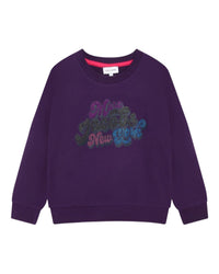 Sweatshirt en coton - Violette