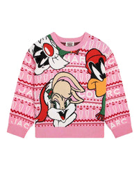 Pull de Noël - Rose candy