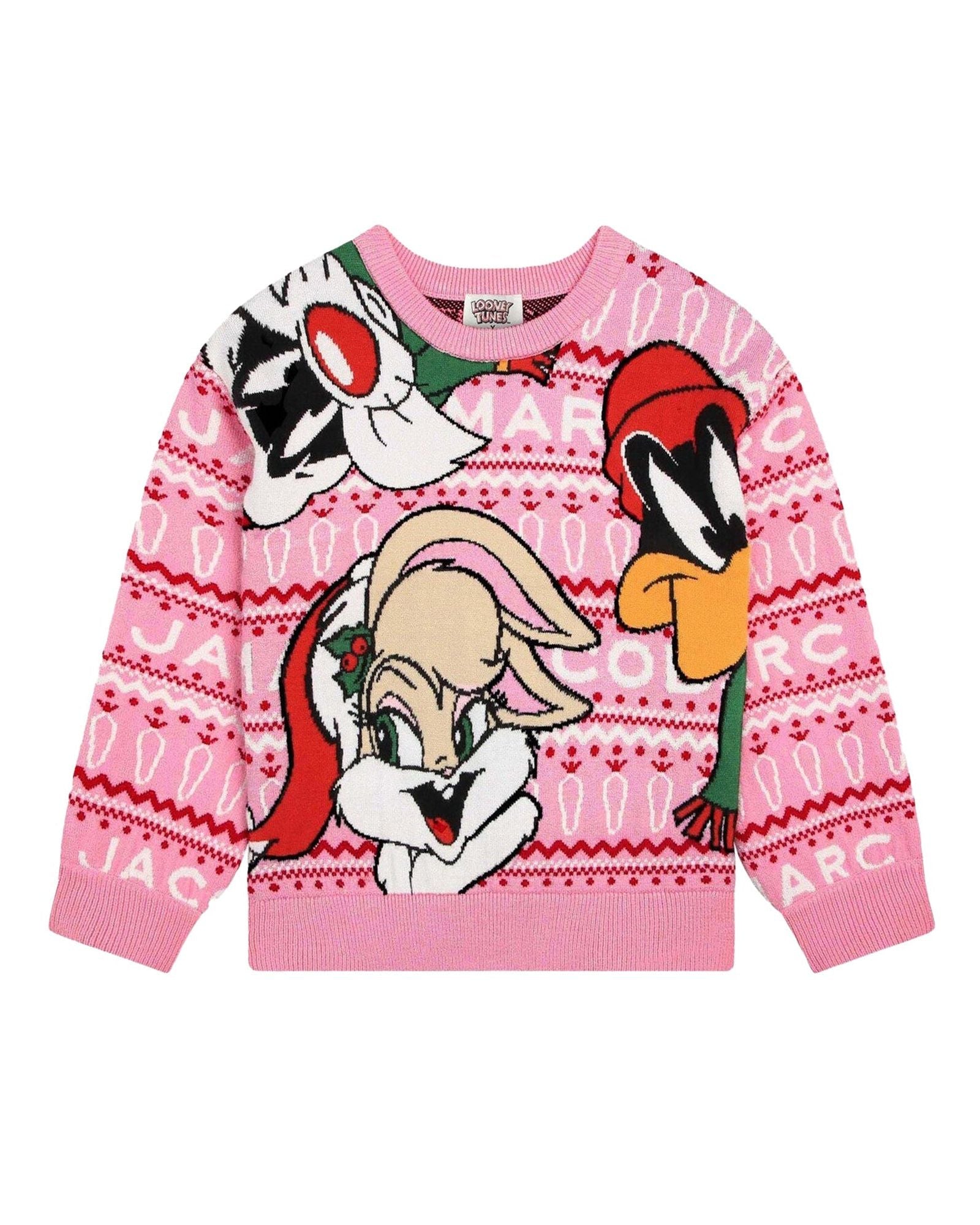 Pull de Noël - Rose candy
