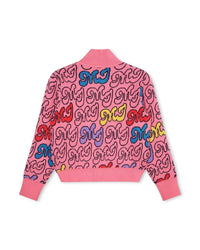 Pull en jacquard - Rose Candy