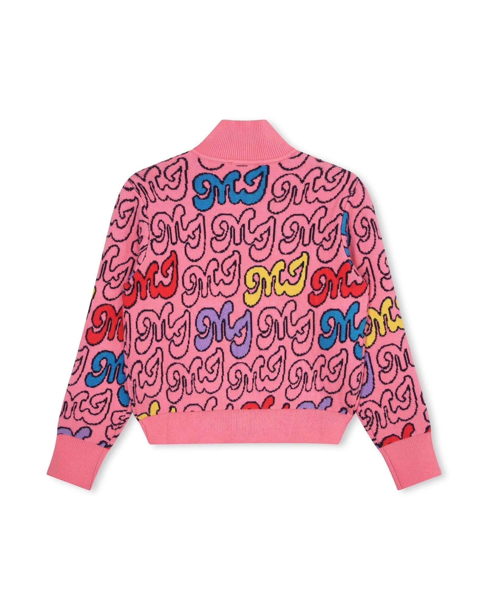 Pull en jacquard - Rose candy