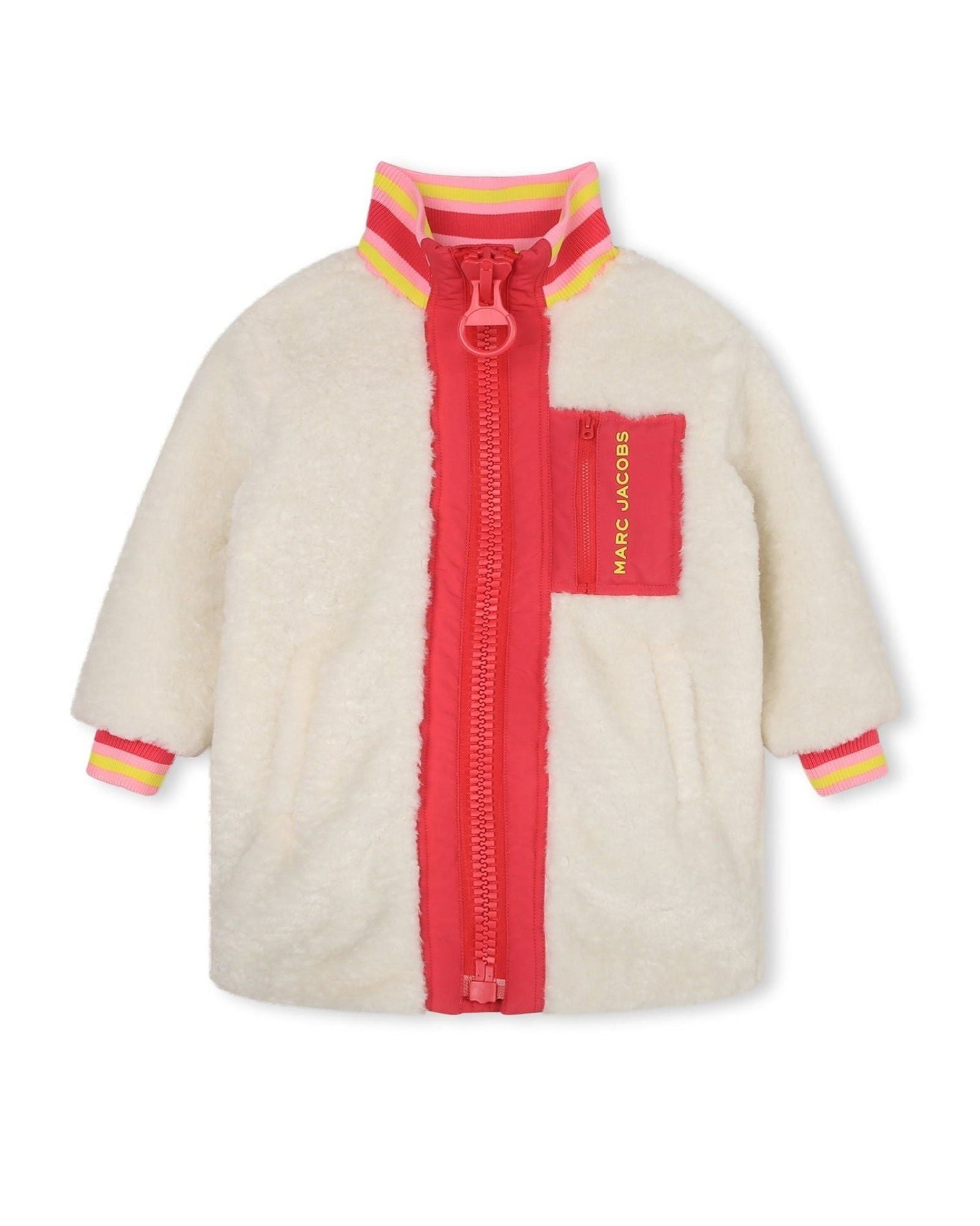 Manteau en polaire - Craie