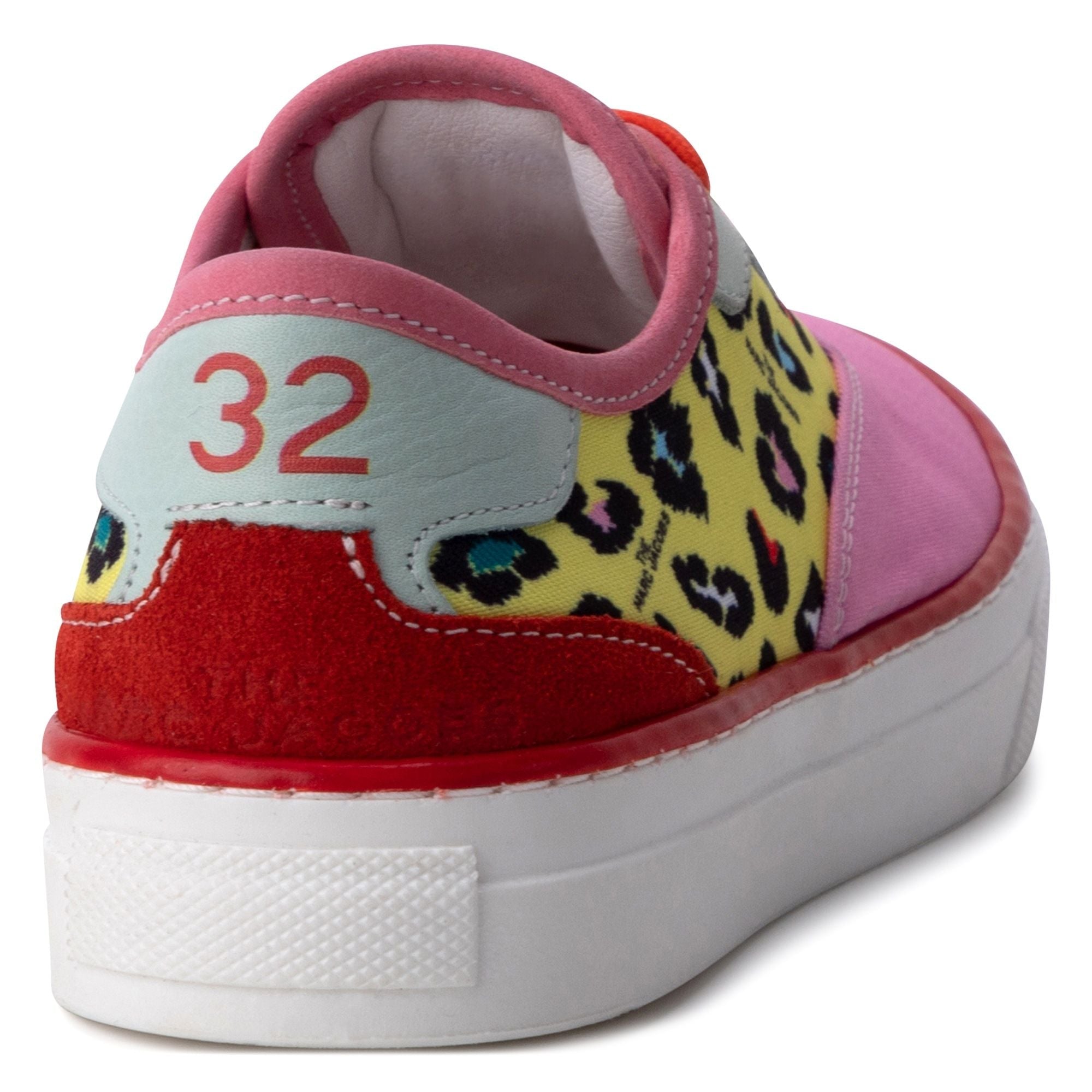 Baskets Cheetah en cuir - Rose Friandi
