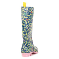 Bottes de pluie imprimé all-over Cheetah - Citrus
