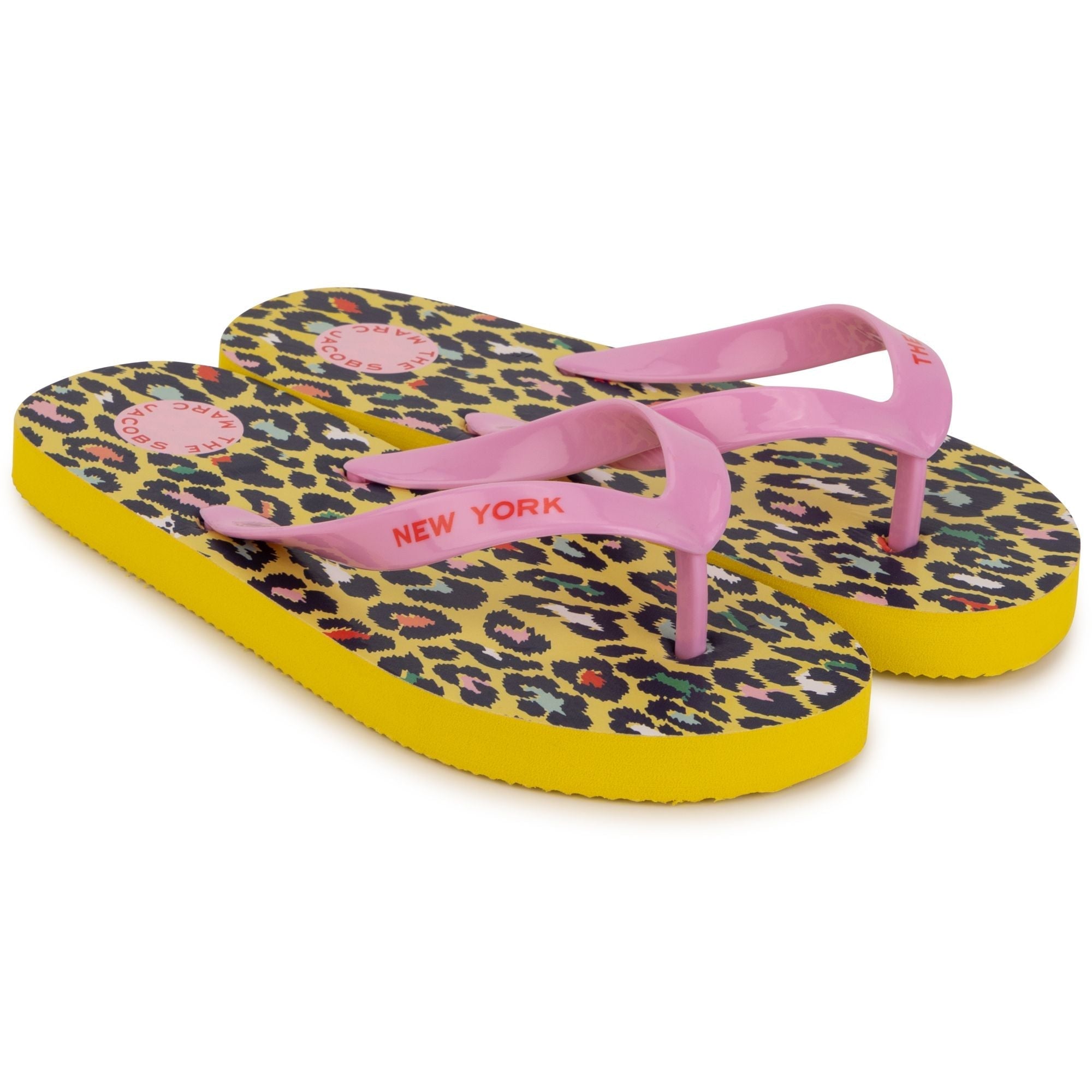 Tongs à imprimé all-over Cheetah - Citrus