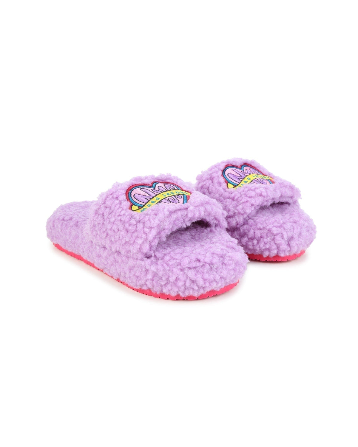 Claquettes en polaire - Light Purple