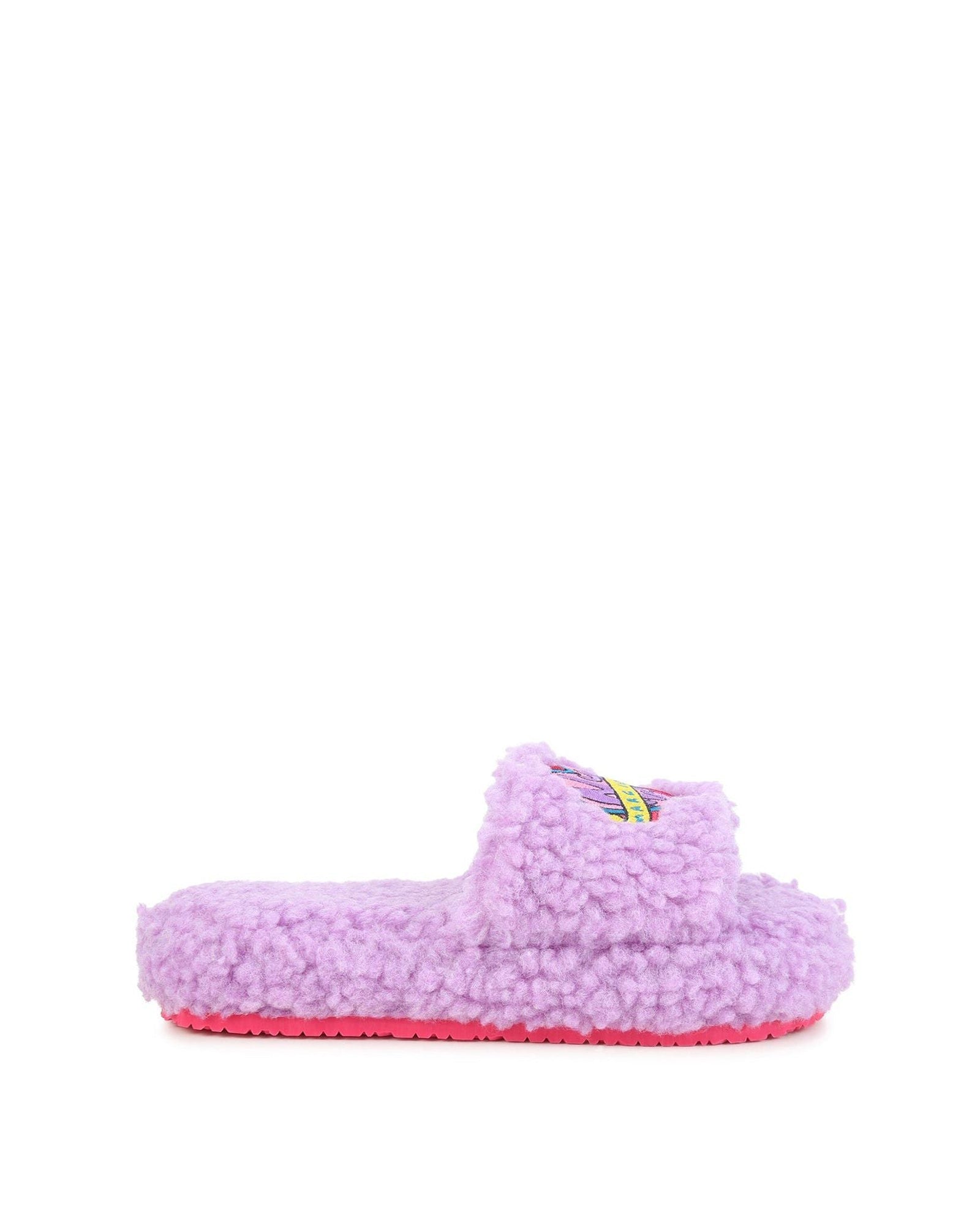 Mules en polaire - Light Purple