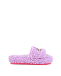 Mules en polaire - Light purple