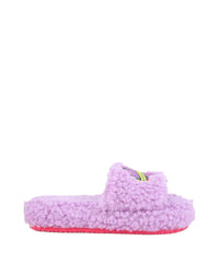 Claquettes en polaire - Light Purple