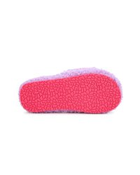 Claquettes en polaire - Light Purple