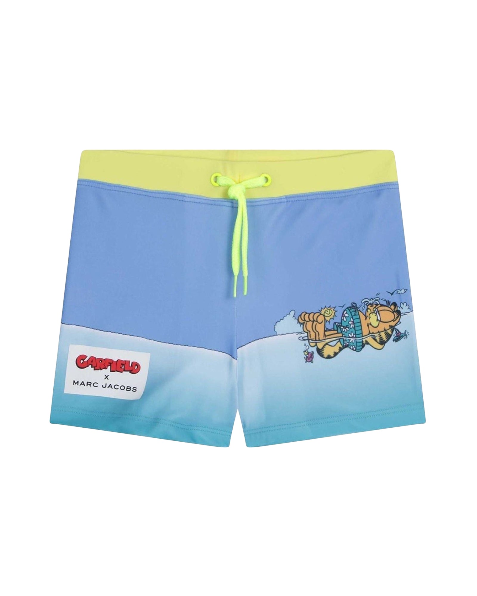 Maillot de bain avec illustration fantaisie - Vert Tropic