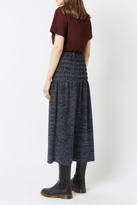 Adam Casino Skirt - Midnight Blue