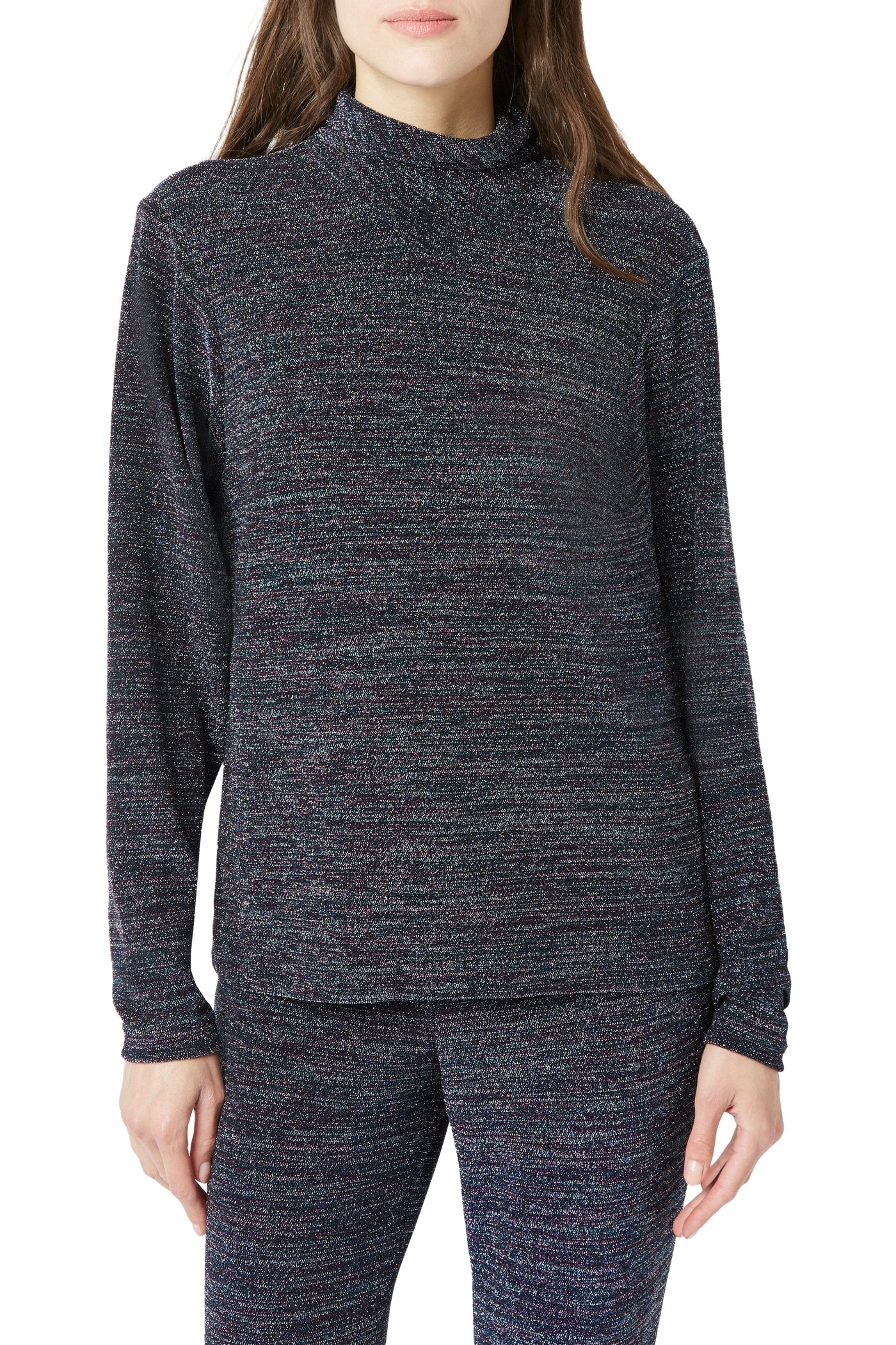 Blouse Hello Casino - Bleu Minuit
