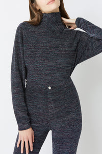 Blouse Hello Casino - Bleu Minuit
