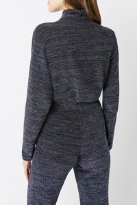 Blouse Hello Casino - Bleu Minuit