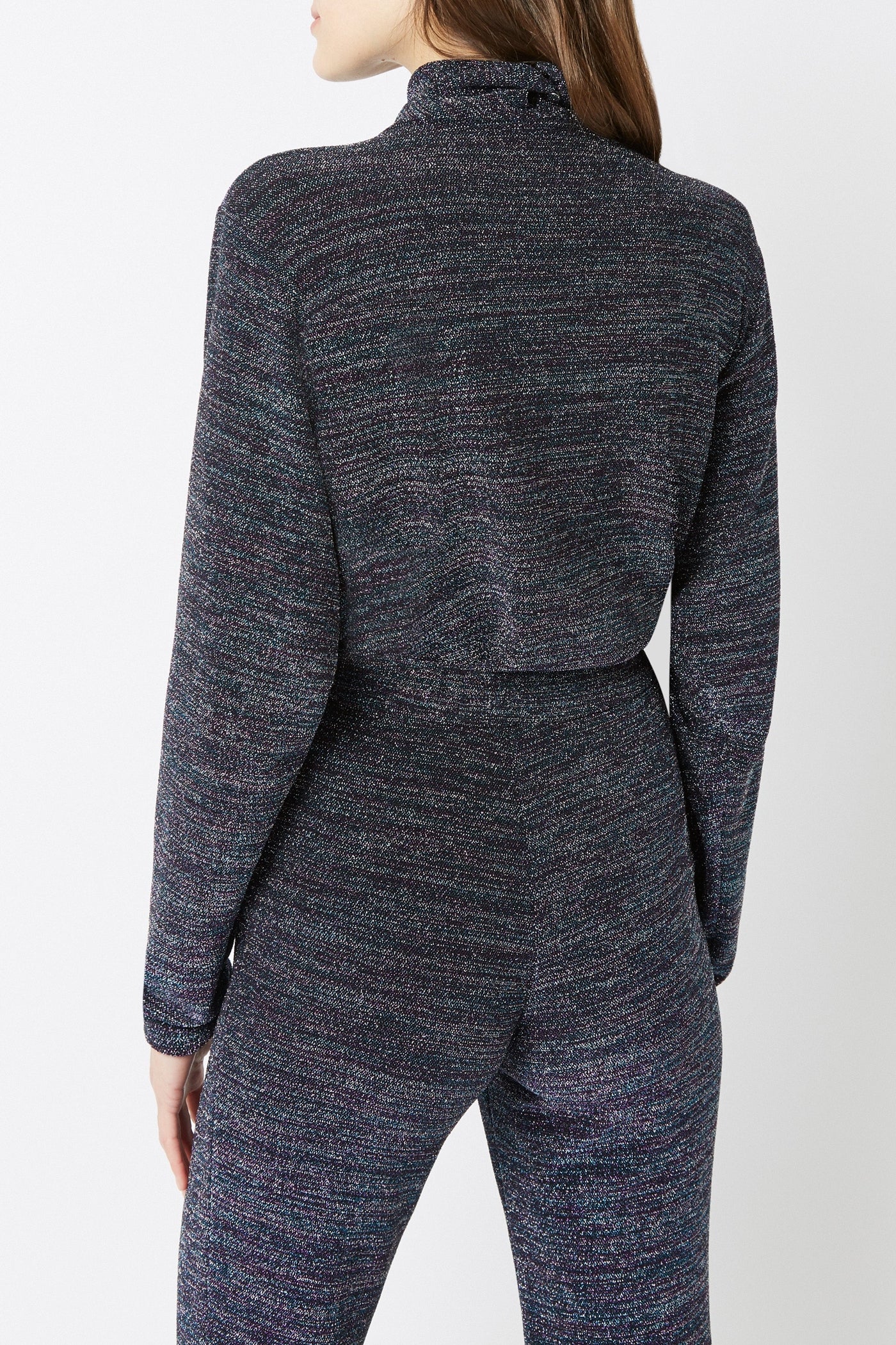 Blouse Hello Casino - Bleu Minuit