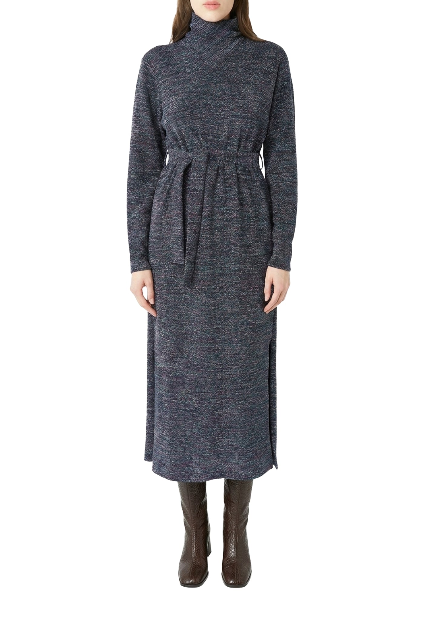 Robe longue Othello Casino - Bleu Minuit