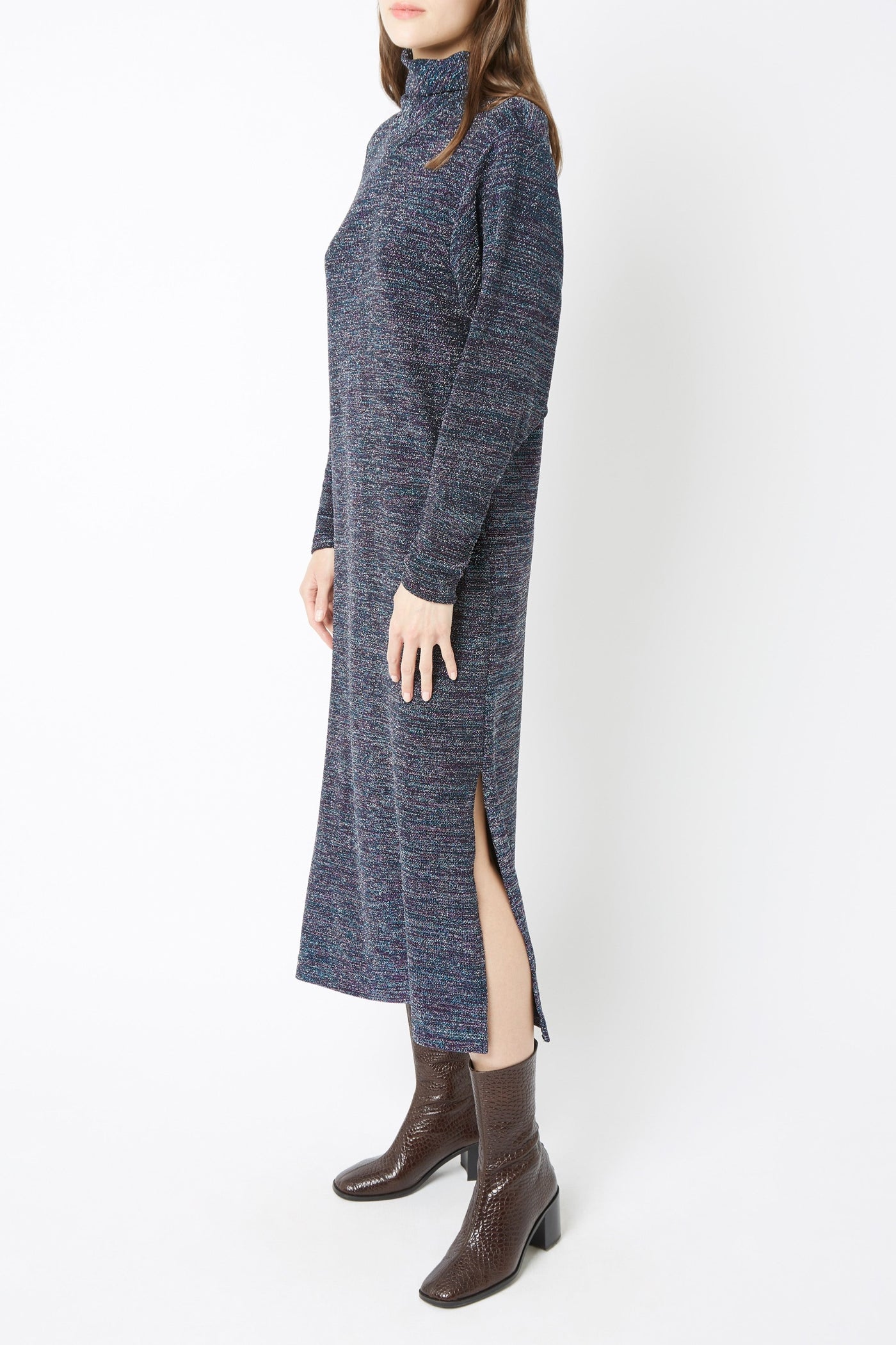 Robe longue Othello Casino - Bleu Minuit
