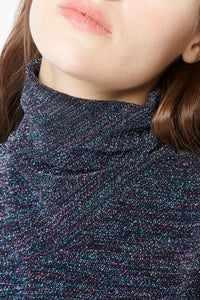 Robe longue Othello Casino - Bleu Minuit