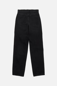 Jean Hall en coton - Crinkle Black