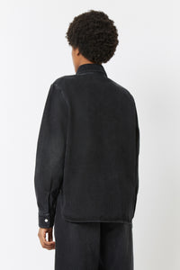 Chemise Wilson en denim - Crinkle Black